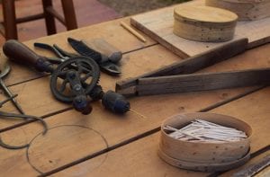 Amish & Mennonite carpentry tools.